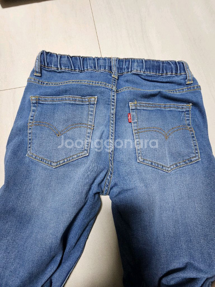 리바이스 키즈 연청 청바지 남아150--1