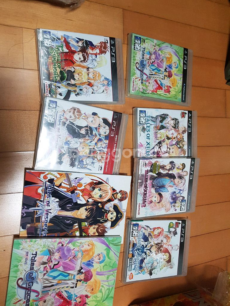 테일즈 오브 시리즈 PS3 게임 6종 세트--0