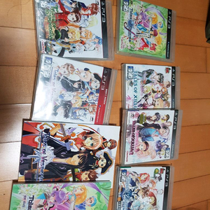 테일즈 오브 시리즈 PS3 게임 6종 세트