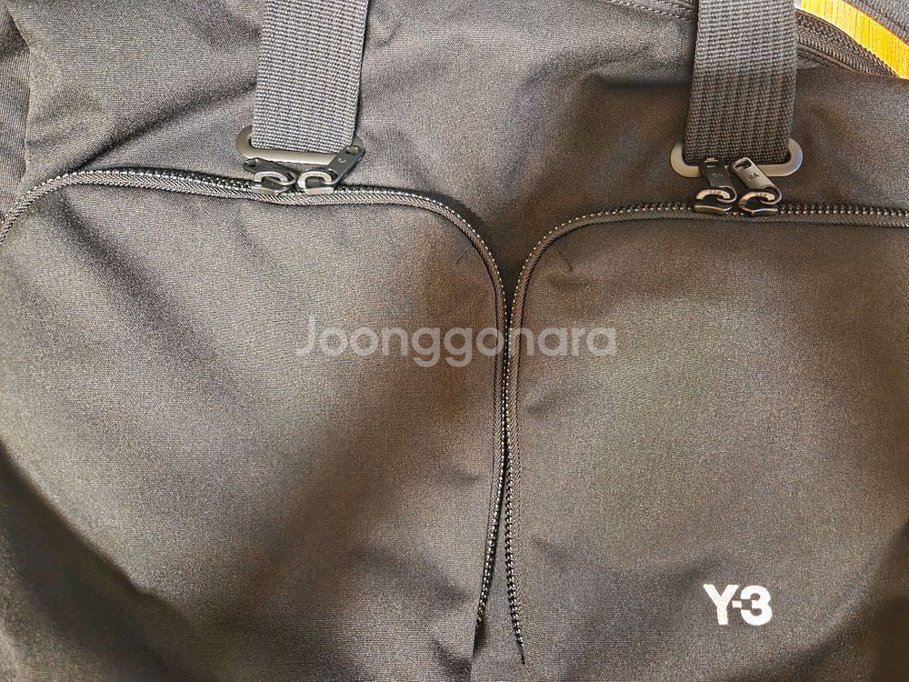 Y-3 요지 야마모토 더플백--1