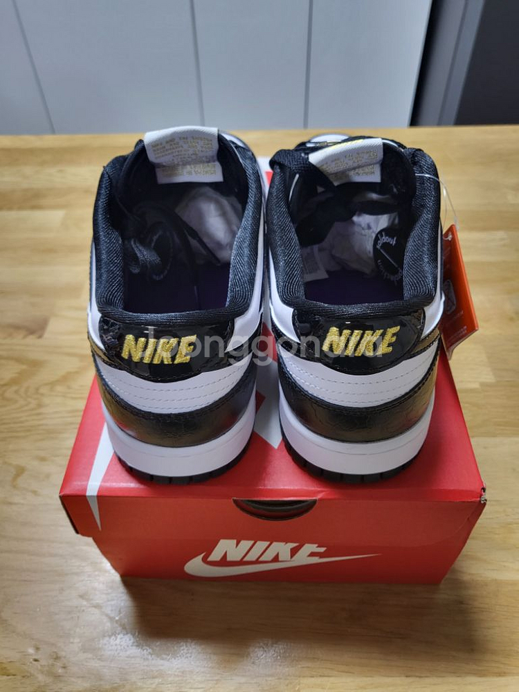 나이키 덩크 로우 레트로 SE 블랙--2