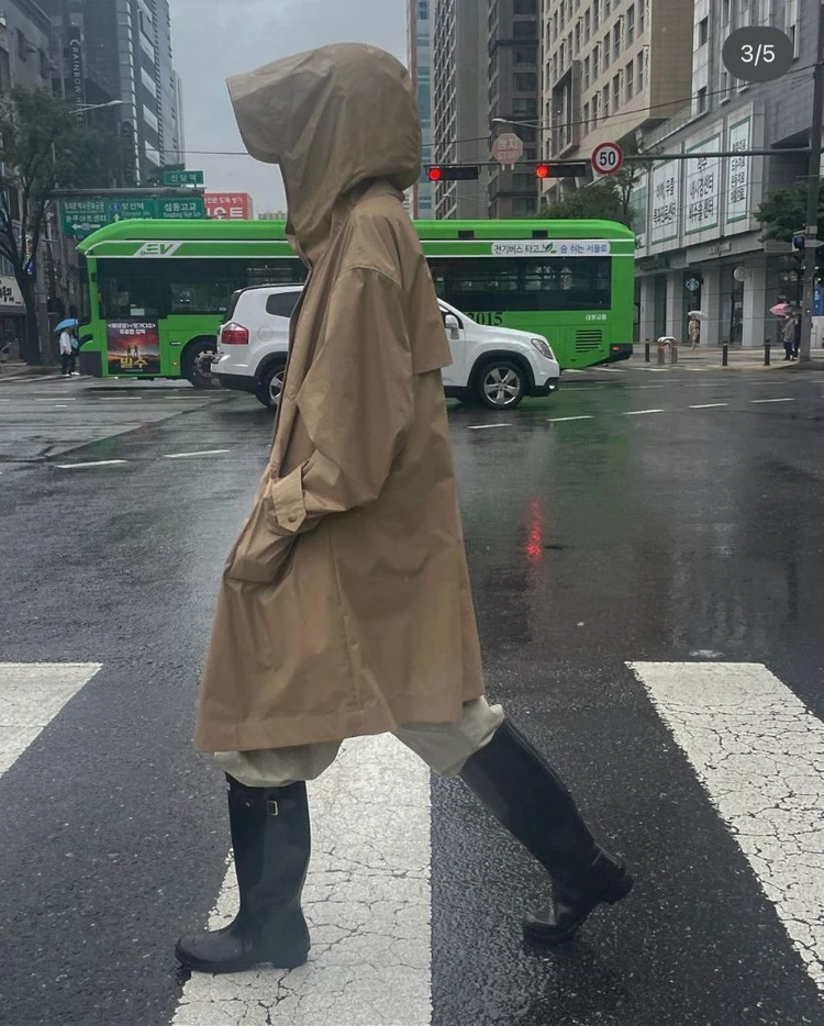 페미니크 OFC 트렌치 레인코트 (베이지) 이미지