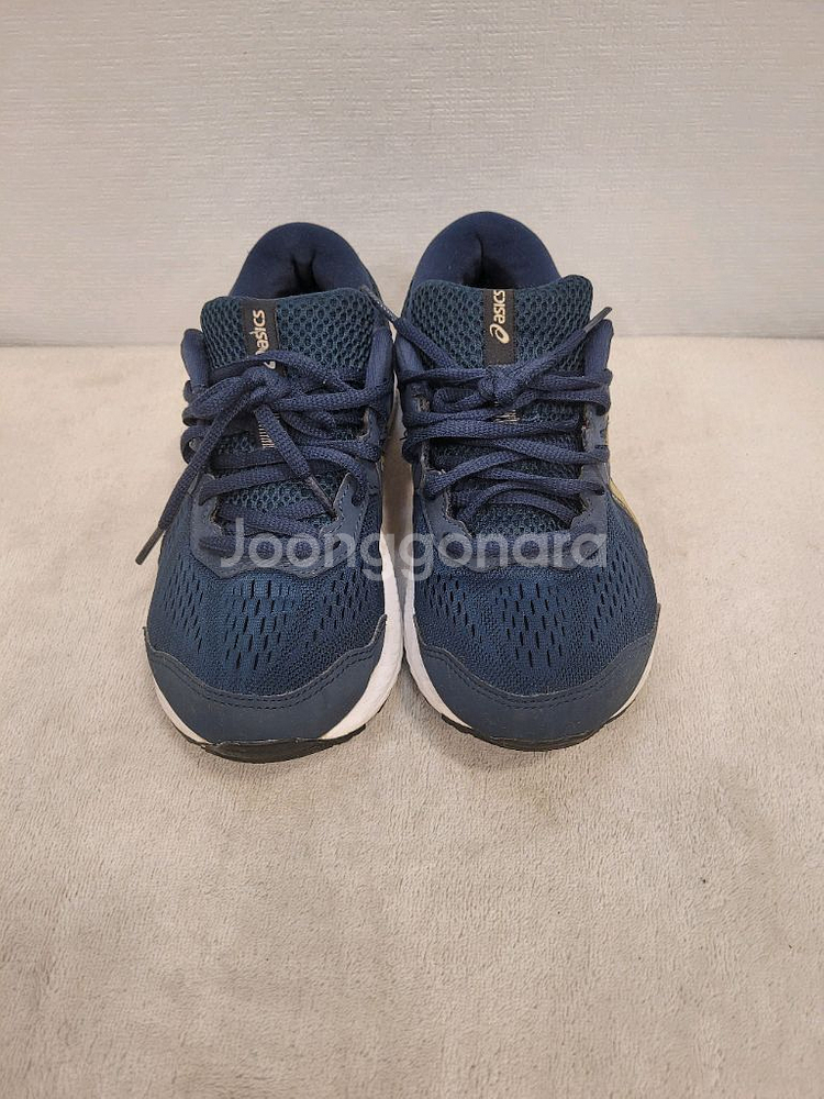 아식스 가벼운 젤-컨텐드 7 러닝화 운 235mm네이비--1