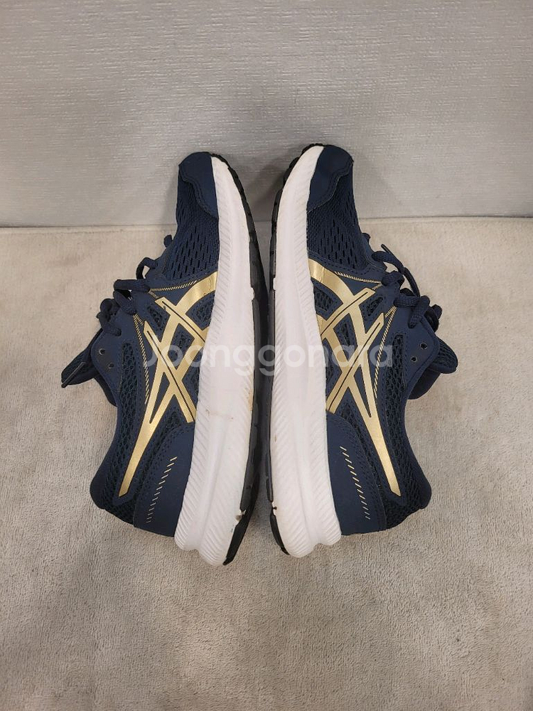 아식스 가벼운 젤-컨텐드 7 러닝화 운 235mm네이비--4