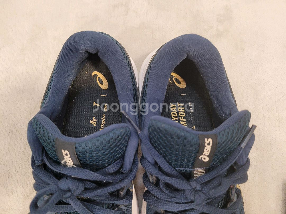 아식스 가벼운 젤-컨텐드 7 러닝화 운 235mm네이비--5