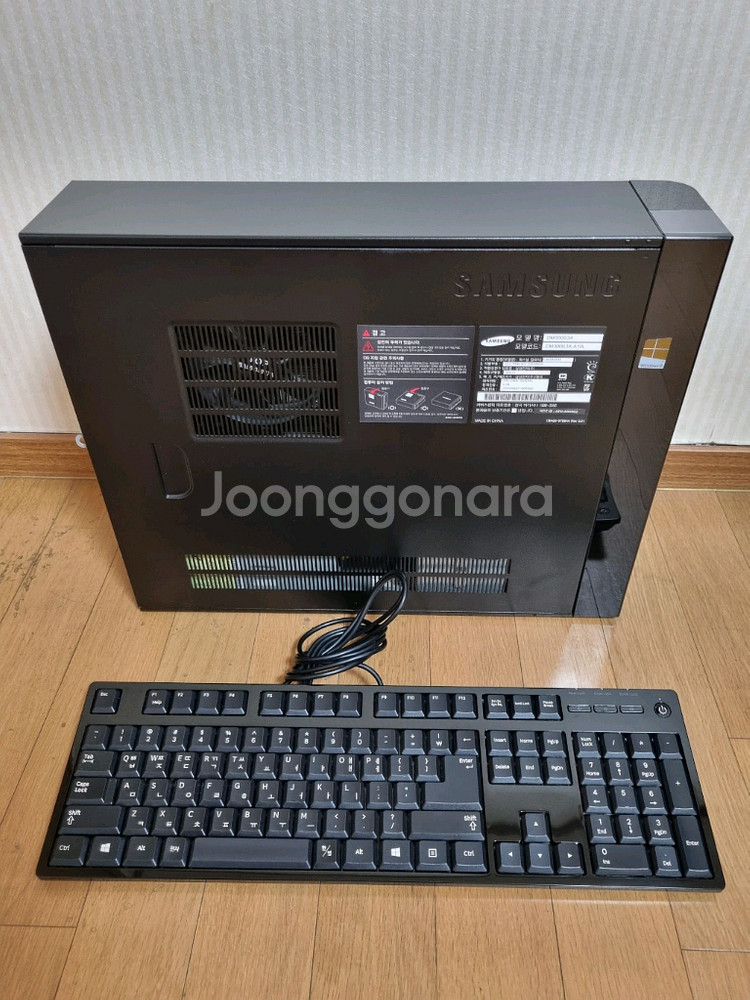 삼성 슬림 데스크탑 PC 무선 본체 키보드 판매--2