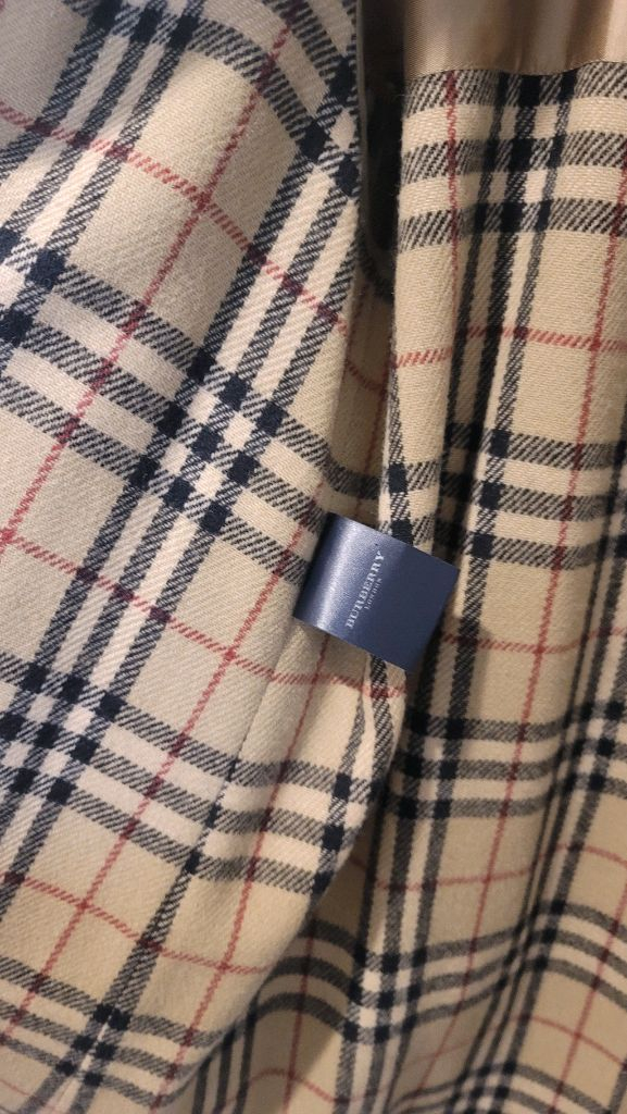 버버리 맥코트 + 울라이너 105 사이즈--6