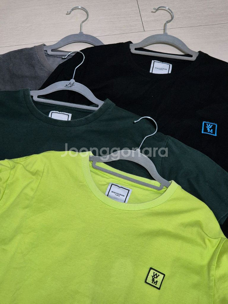 우영미 백로고 반팔티 48 급처--2