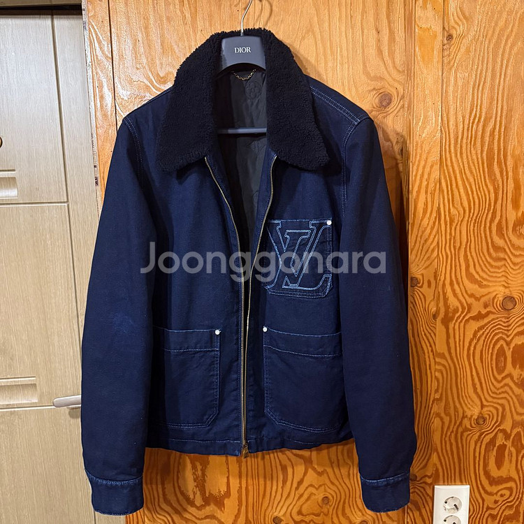 루이비통 2025 윈터리 데님 패딩 청자켓--2