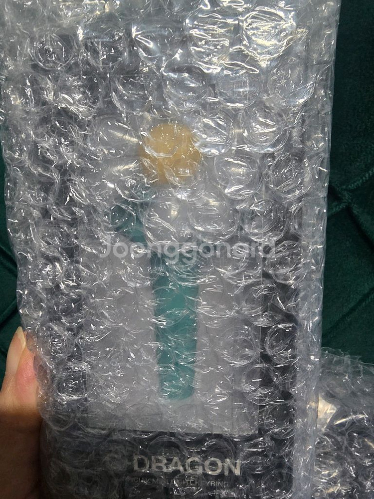 지드래곤 미니 라이트 키링 블랙/민트 세트(2개)--2