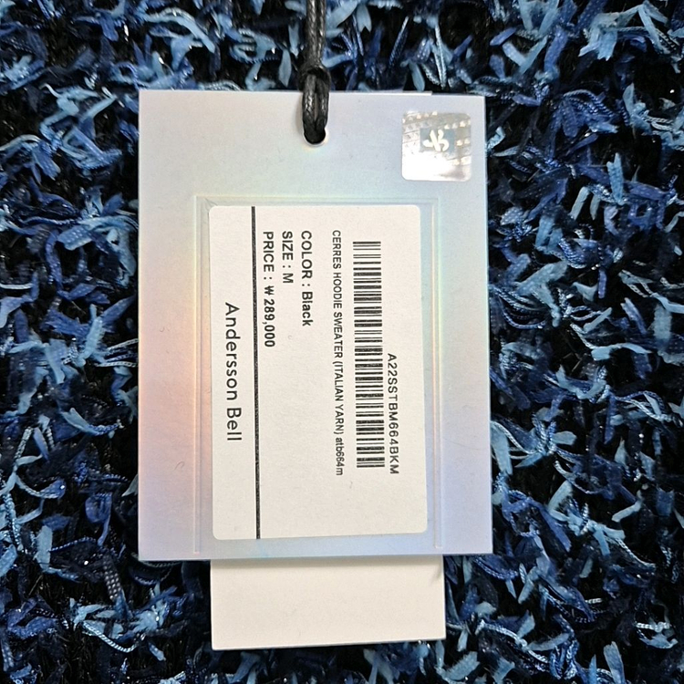 앤더슨벨 후드 니트티 / 새상품 /289000원--8