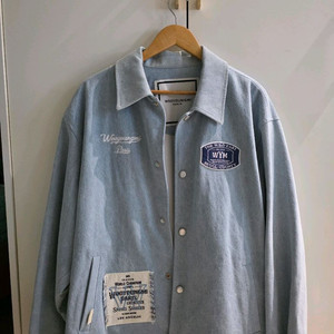 우영미 25SS 코튼 코치 자켓 블루