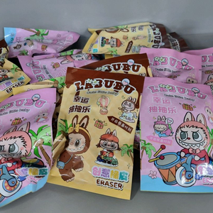 라부부 랜덤 지우개 시크릿 행운 하이라이트 마카롱 코카