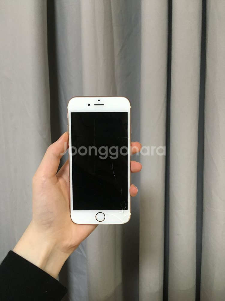 순정, 정품) 아이폰6s 로즈골드 64GB--0