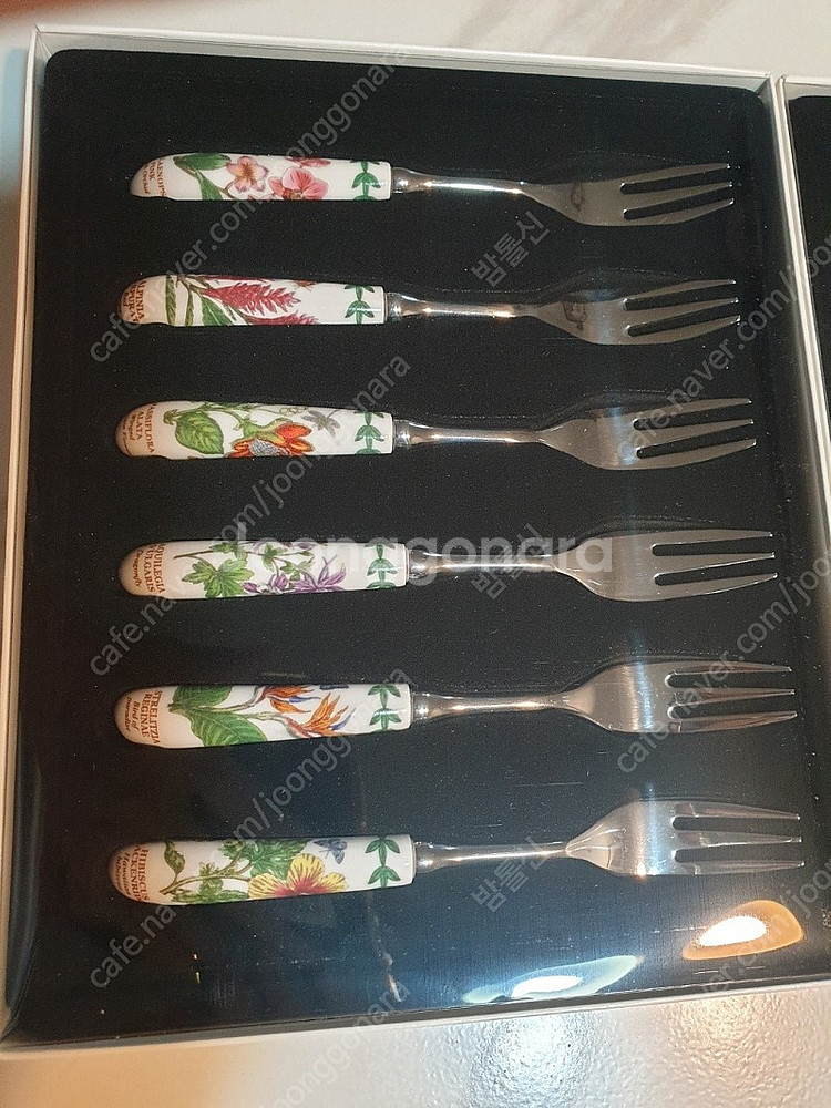 포트메리온 티포크(6)와 티스푼(6)개별값--1