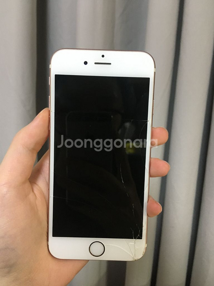 순정, 정품) 아이폰6s 로즈골드 64GB--3