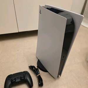 PS5 초기버전 본체/수직스탠드/컨트롤러/전원케이블