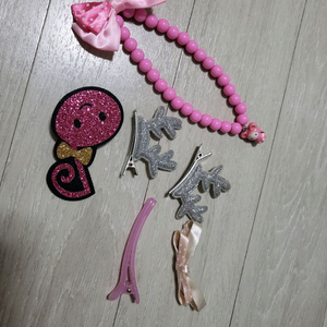 강아지 목걸이+핀