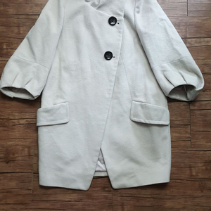 나이스클랍 모 앙고라 반코트 롱재킷 ( 사이즈 66)