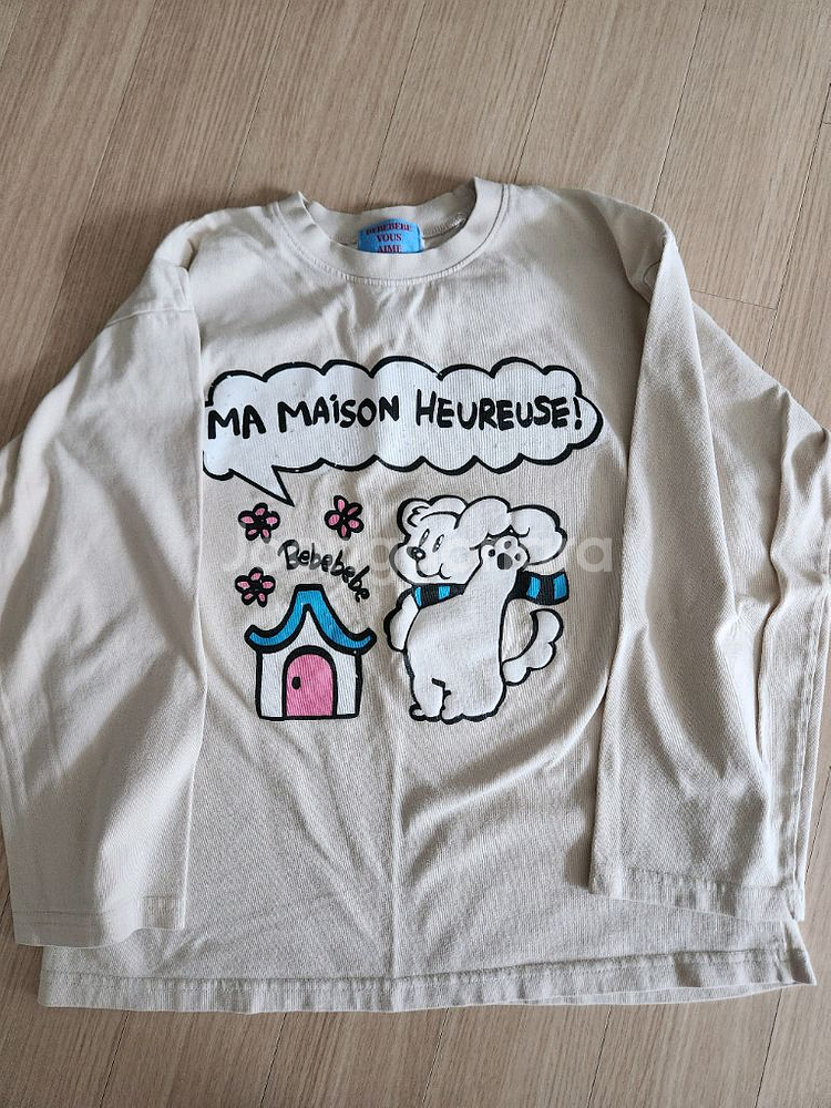 비이제이/ 베베베베 맨투맨 티셔츠 M, XXL--6