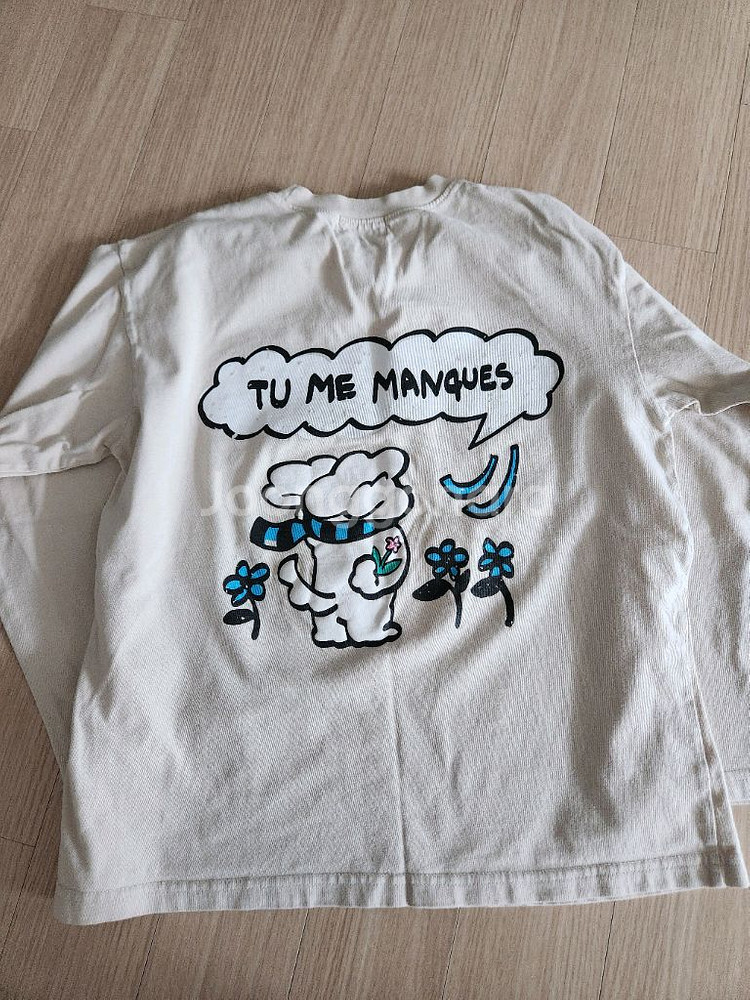 비이제이/ 베베베베 맨투맨 티셔츠 M, XXL--8