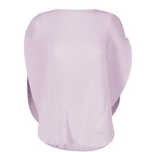 이세이미야케 오비큘러 탑 라이트 퍼플