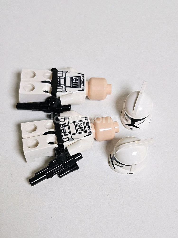 레고스타워즈 클론트루퍼 미니피규어--3