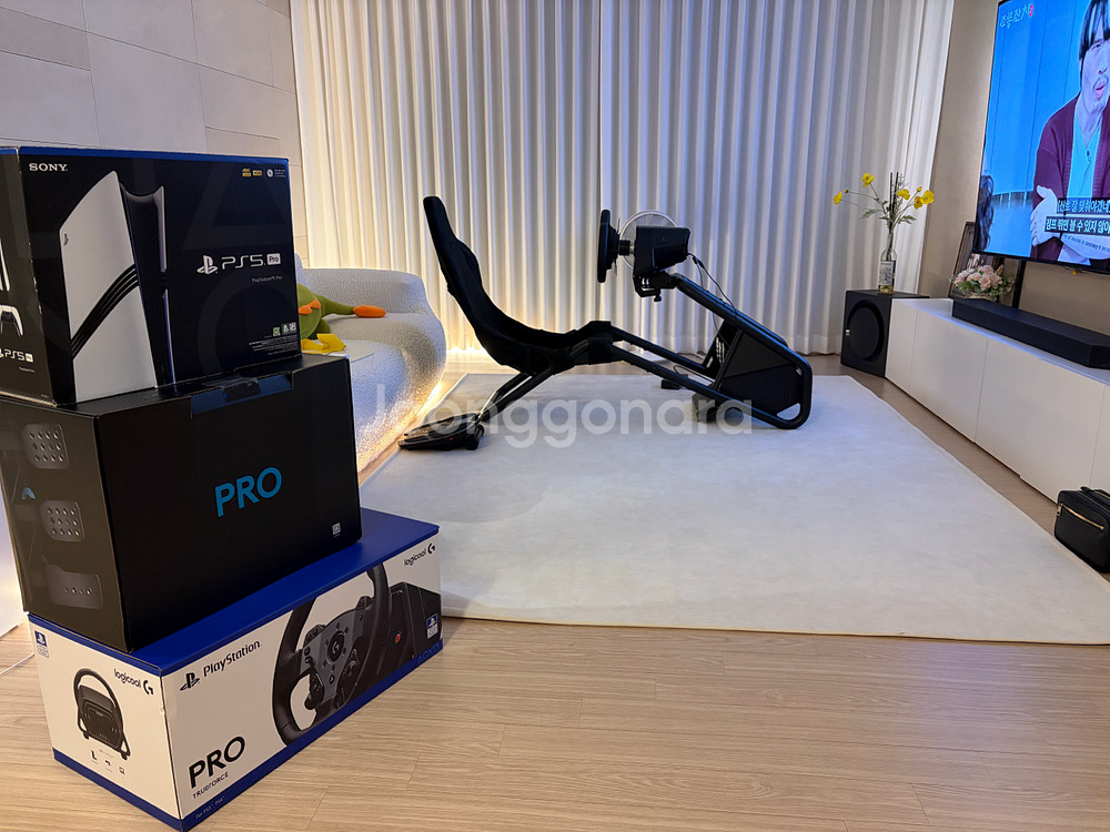 로지텍 G PRO 심레이싱 풀 세트 + PS5 프로--0