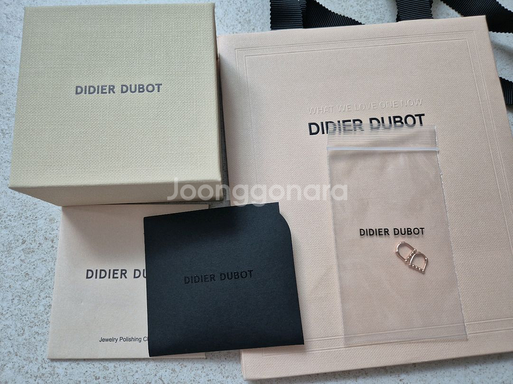 디디에두보 미스두 14K 골드 원터치 귀걸이--0