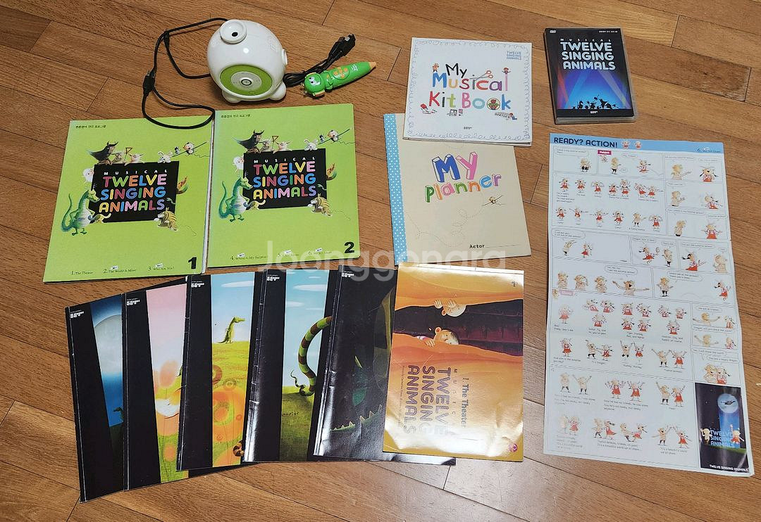 튼튼영어 영어책 규리펜 영상기기--0