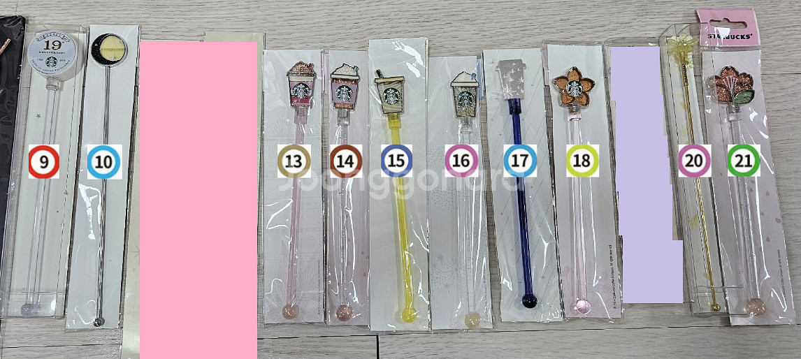 (정품) 스타벅스 머들러 = 개당 8천--1