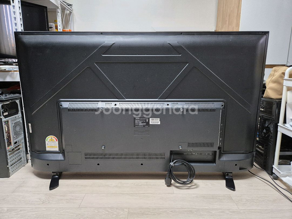 55인치 UHD LED TV 모니터 백라이트교체 리모컨--1