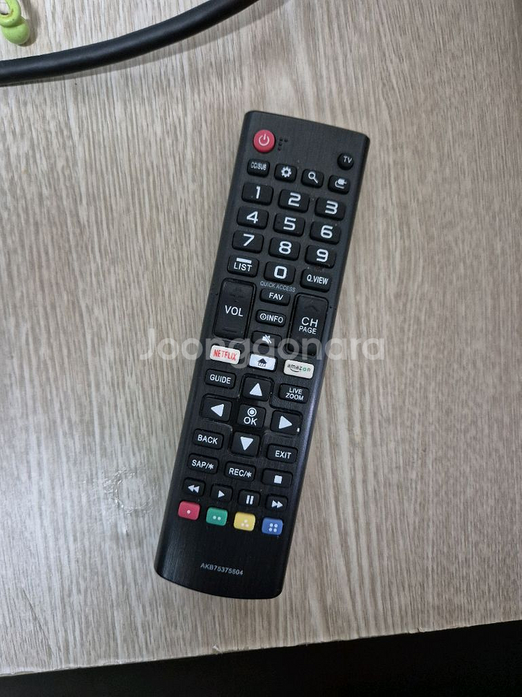 55인치 UHD LED TV 모니터 백라이트교체 리모컨--5