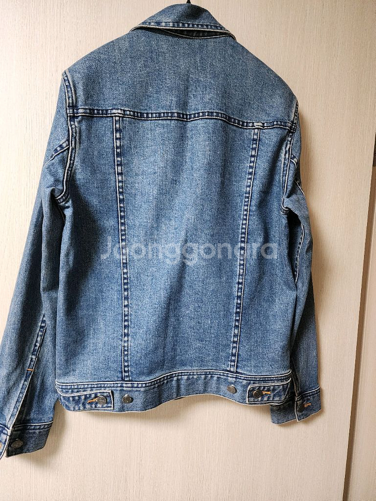 (정품) 아페쎄 APC 청 데님 자켓 남성 XS 95--1