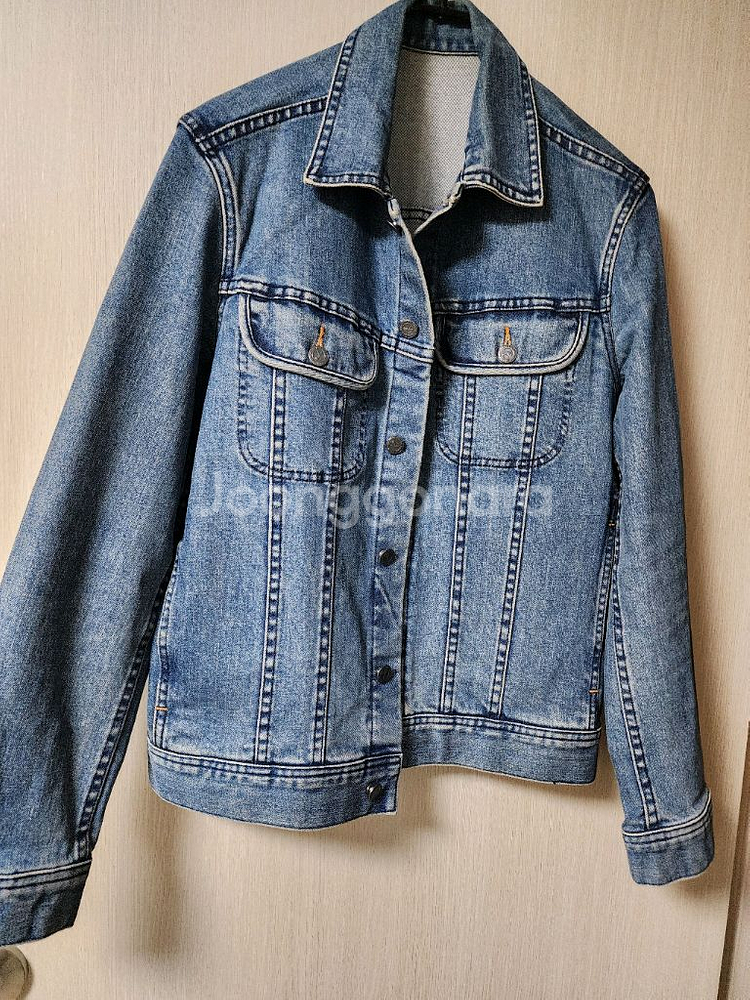 (정품) 아페쎄 APC 청 데님 자켓 남성 XS 95--0