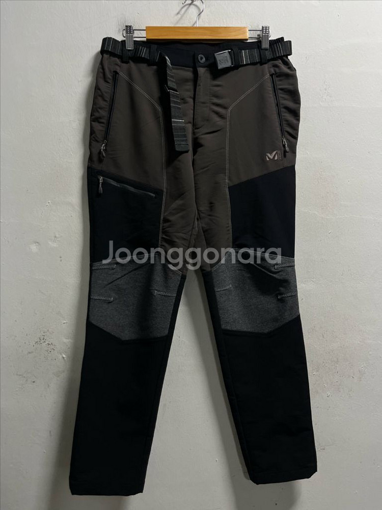 32-33 MILLET 밀레 등산 기능성 밴딩 바지--0