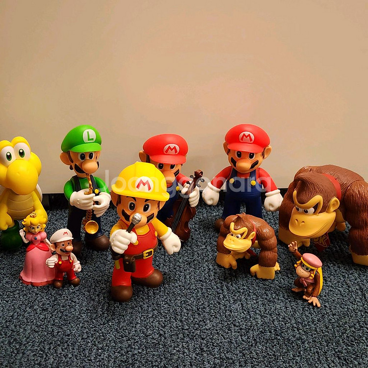 슈퍼마리오 피규어 일괄--0