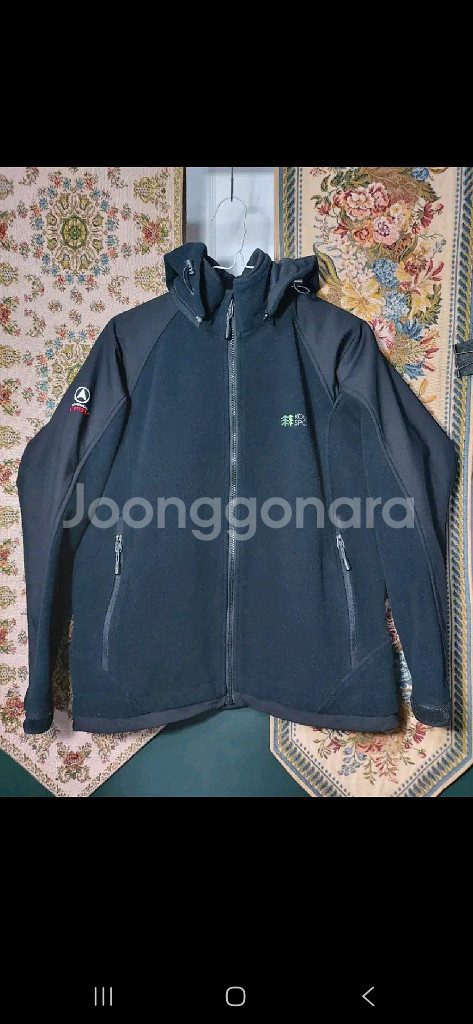 90 코오롱 윈드스토퍼 등산 자켓 상태A--0