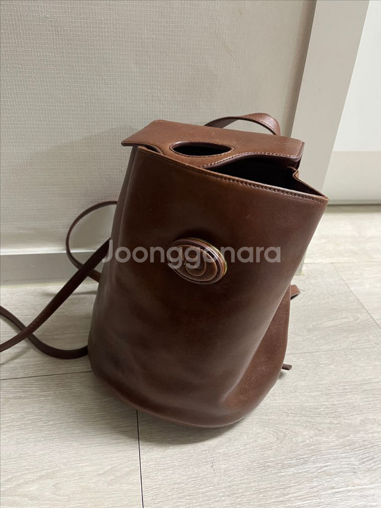 아카이브앱크 오발 스쿨백 백팩 브라운--1