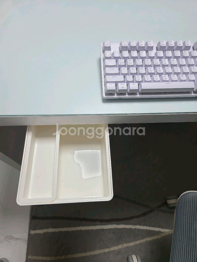 [미개봉 새상품] 붙이는 슬라이딩 서랍장 (중형)--4