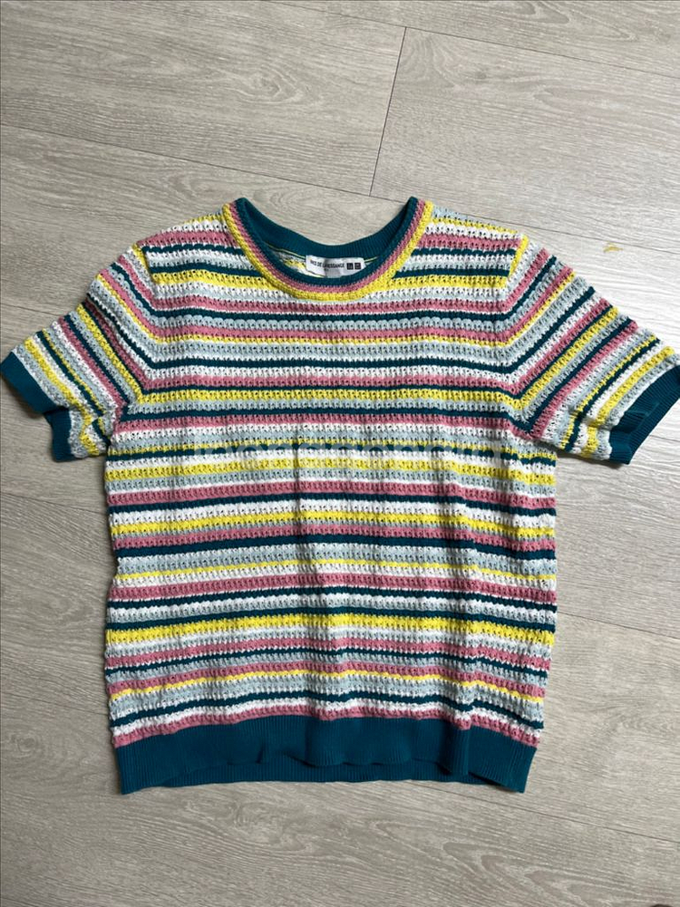 유니클로 이네스 드 라 프레상쥬 반팔 니트(M)--0