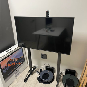 플레이시트 Tv 거치대 + 삼성티비 43인치 스마트티비