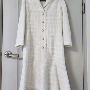 레니본 트위드 원피스 55~66