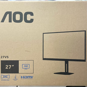 알파스캔 AOC 27인치 모니터