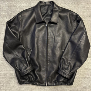 SEW 레더 블루종 블랙 3 사이즈