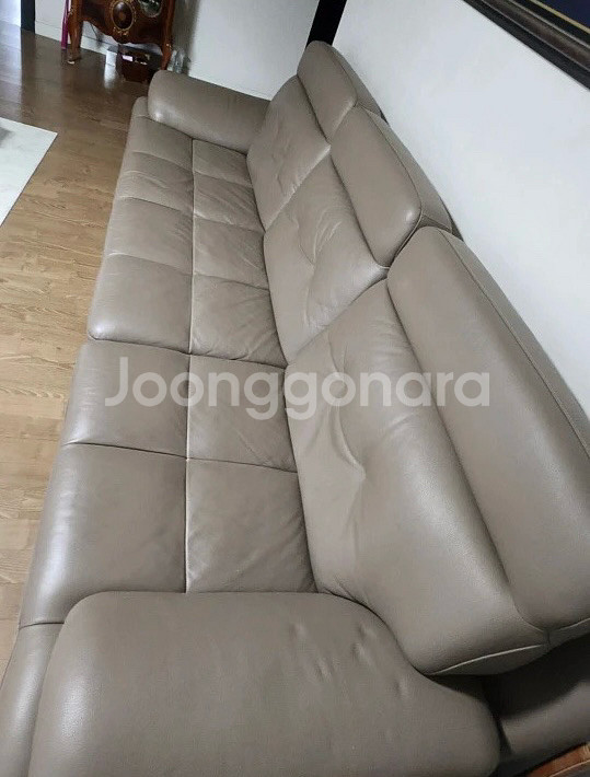 배송 - 다우닝 4인 가죽소파--2