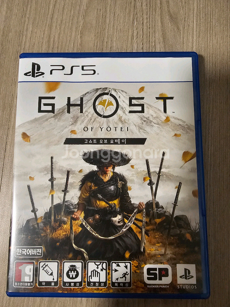PS5 고스트 오브 요테이 코드 미사용--0