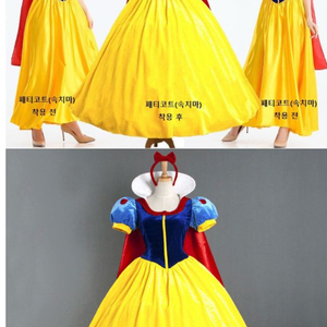 백설공주 성인 코스튬