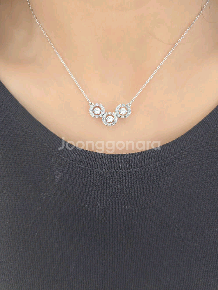 ( 새상품) 스와로브스키 목걸이--3