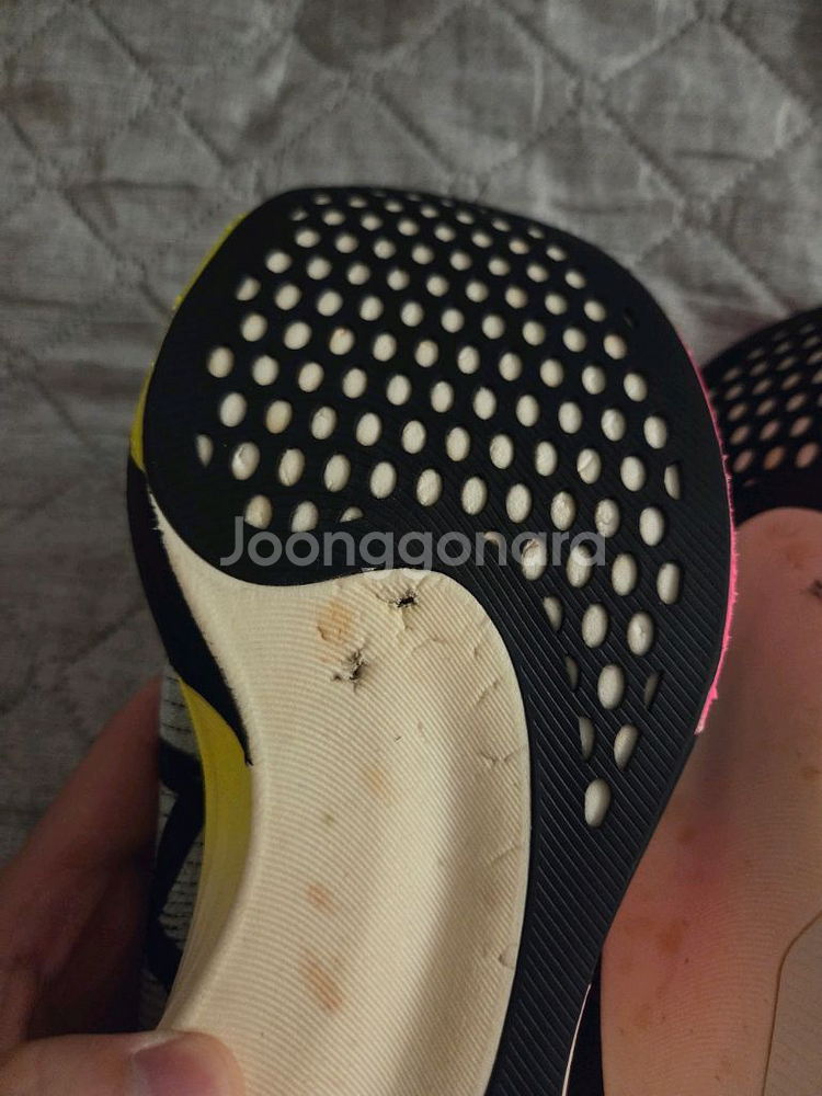 (가격인하)아식스 메트스피드 엣지 파리 260mm--3